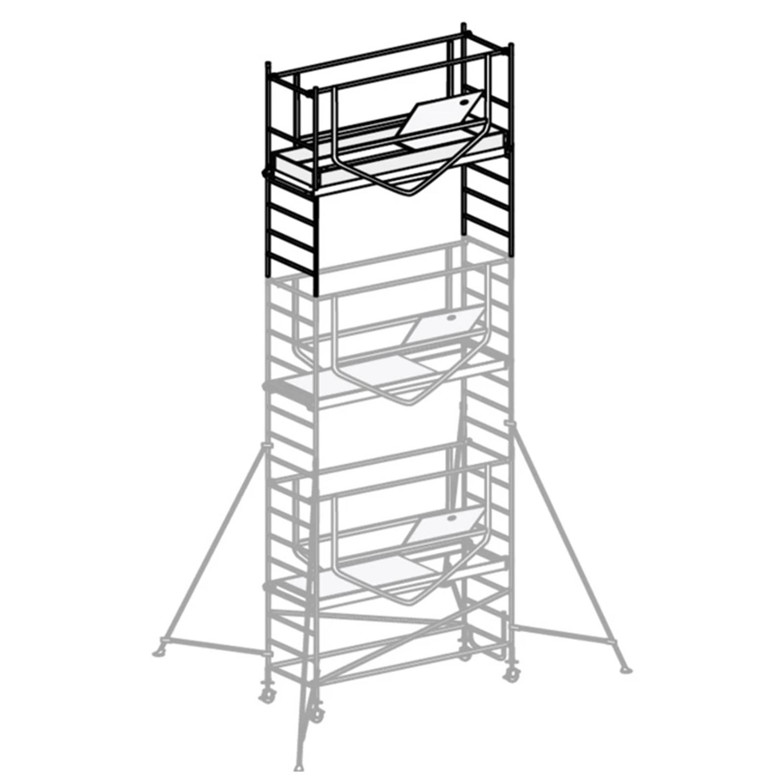Hymer Fahrgerüst ADVANCED SAFE-T Modul 3 Bühnenlänge 1,58m
