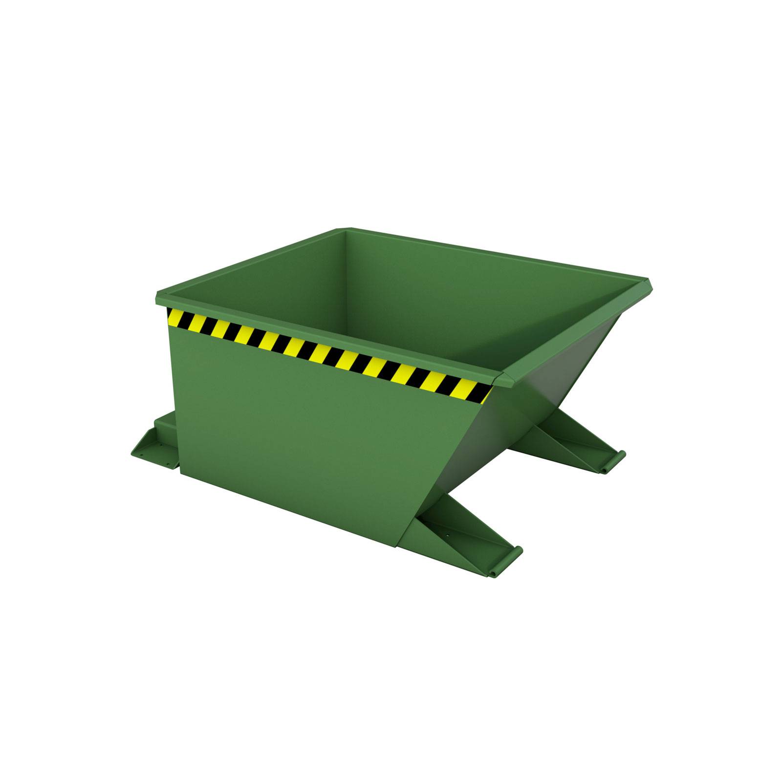 Kippbehälter GU-RZ 30, lackiert, Resedagrün