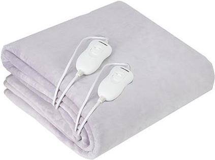 Adler AD 7426 Heizdecke Elektrischer Bettwärmer 60 W Grau Fleece