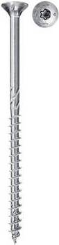Fischer Power-Fast II 670170 Spanplattenschrauben 4 mm 40 mm T-Profil Stahl galvanisch verzinkt 200 St