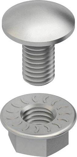 Niedax Flachrundkopfschraube FLM 6X20 G