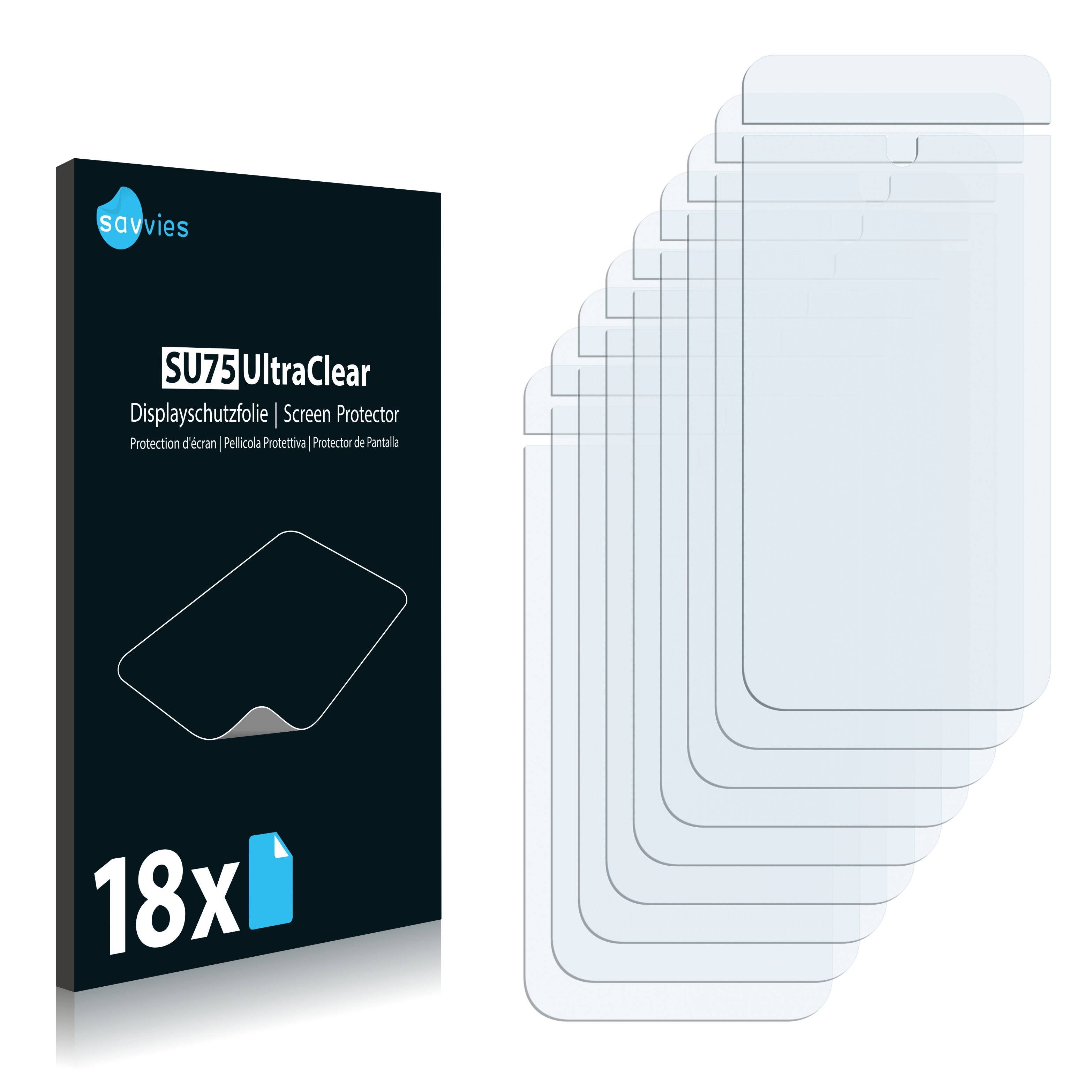 18x Savvies SU75 Displayschutzfolie für Pax