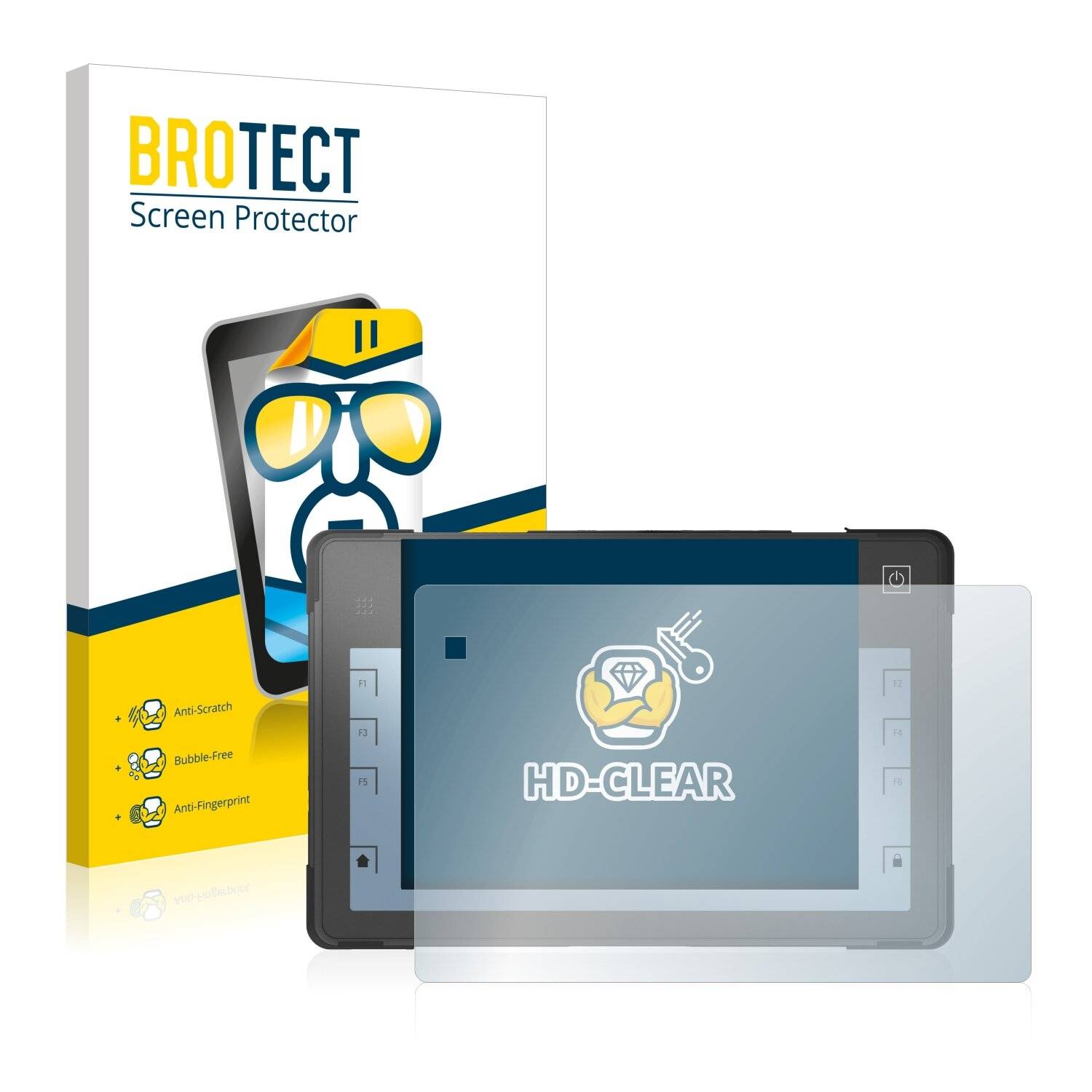 BROTECT HD-Clear Displayschutzfolie für Siemens Simatic