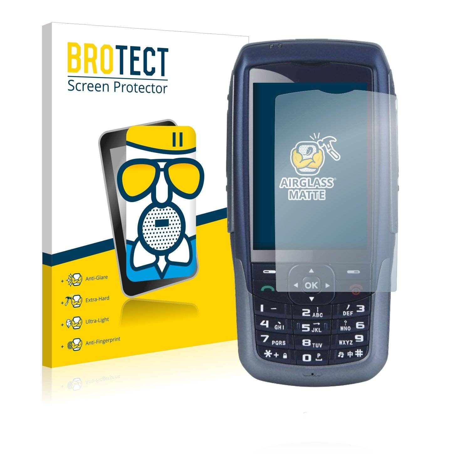 BROTECT AirGlass Matte Schutzglas Folie für Malux SED