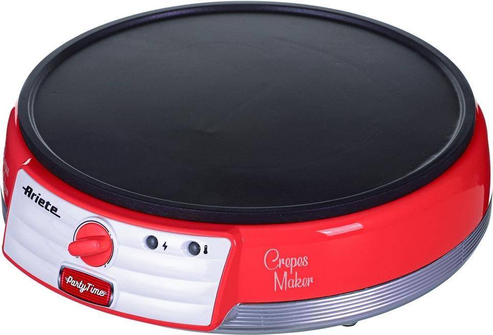 Ariete 0202 Crêpes-Maschine 1 Crepe(s) 1000 W Schwarz
