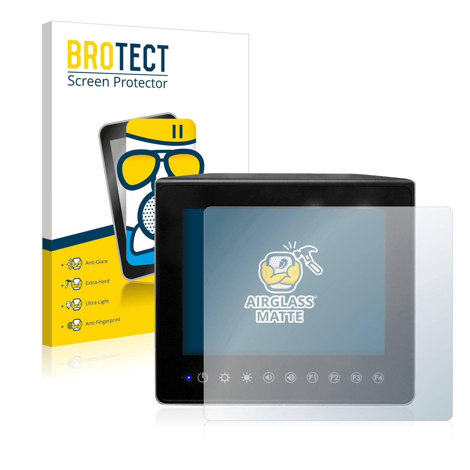 BROTECT AirGlass Matte Schutzglas Folie für Senor Hygrolion SRiV12
