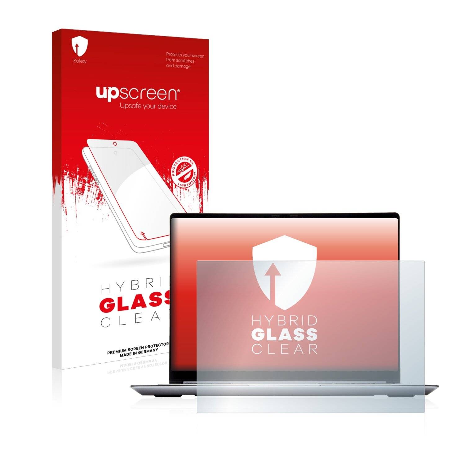 upscreen Hybrid Glass Clear Premium Schutzglas Folie für Framework