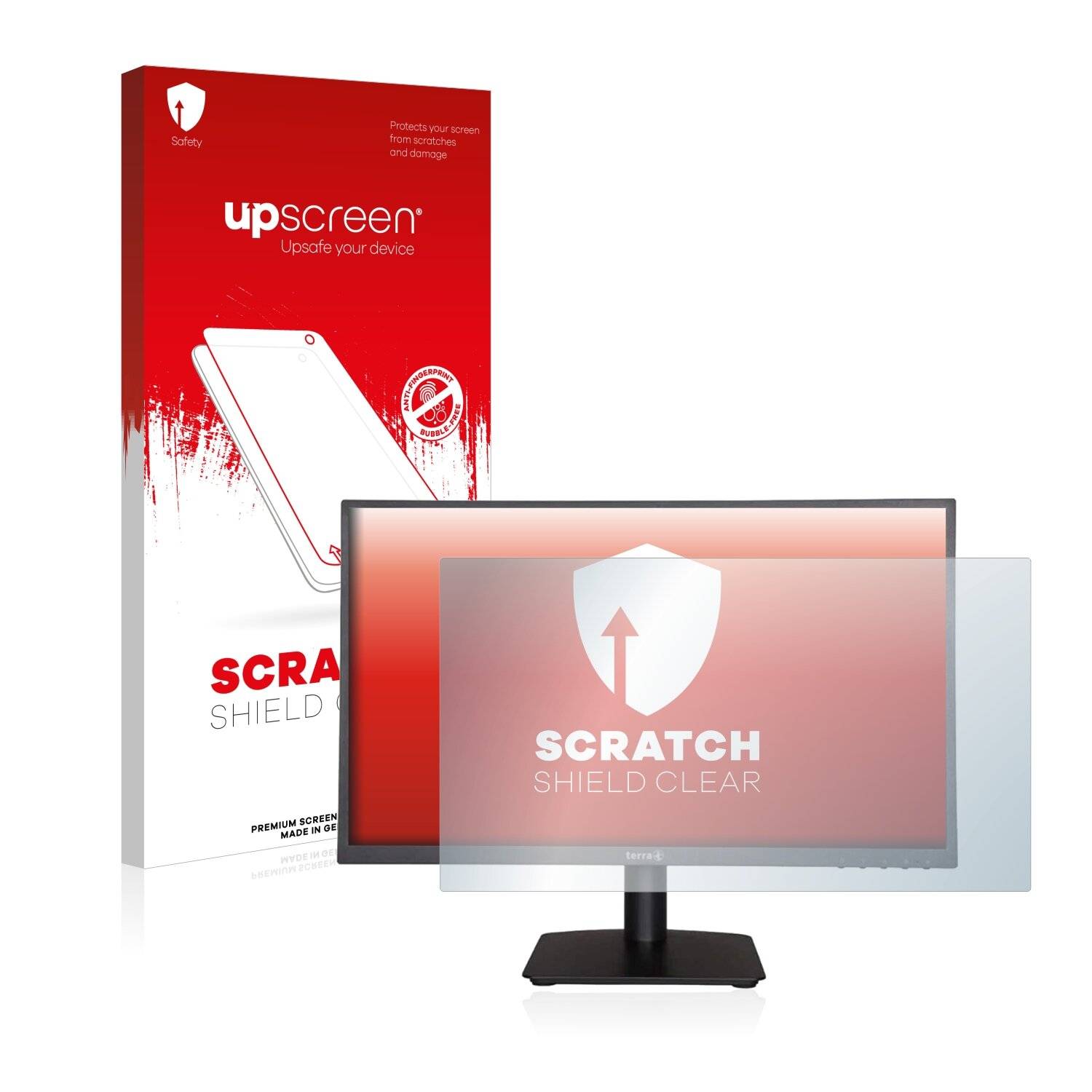 upscreen Scratch Shield Clear Premium Displayschutzfolie für Terra LED