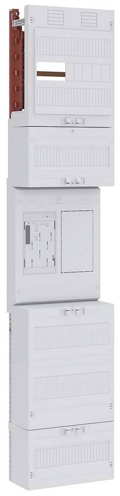 Ein digitales Anzeigedisplay mit einem leeren Rasterbereich auf der linken Seite und einem ebenso großen leeren Raum auf der rechten Seite, umrahmt von einem Rahmen.