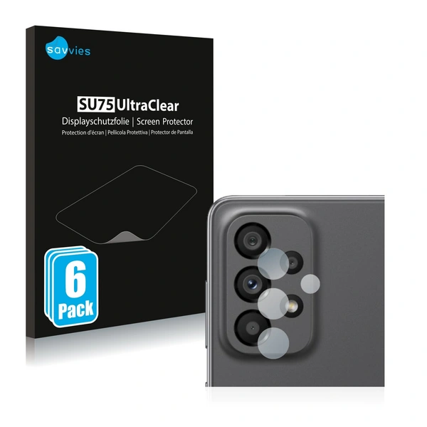 6x Savvies SU75 Displayschutzfolie für Samsung Galaxy A73 5G (NUR 6x Savvies SU75 Displayschutzfolie für Samsung Galaxy A73 5G (NUR