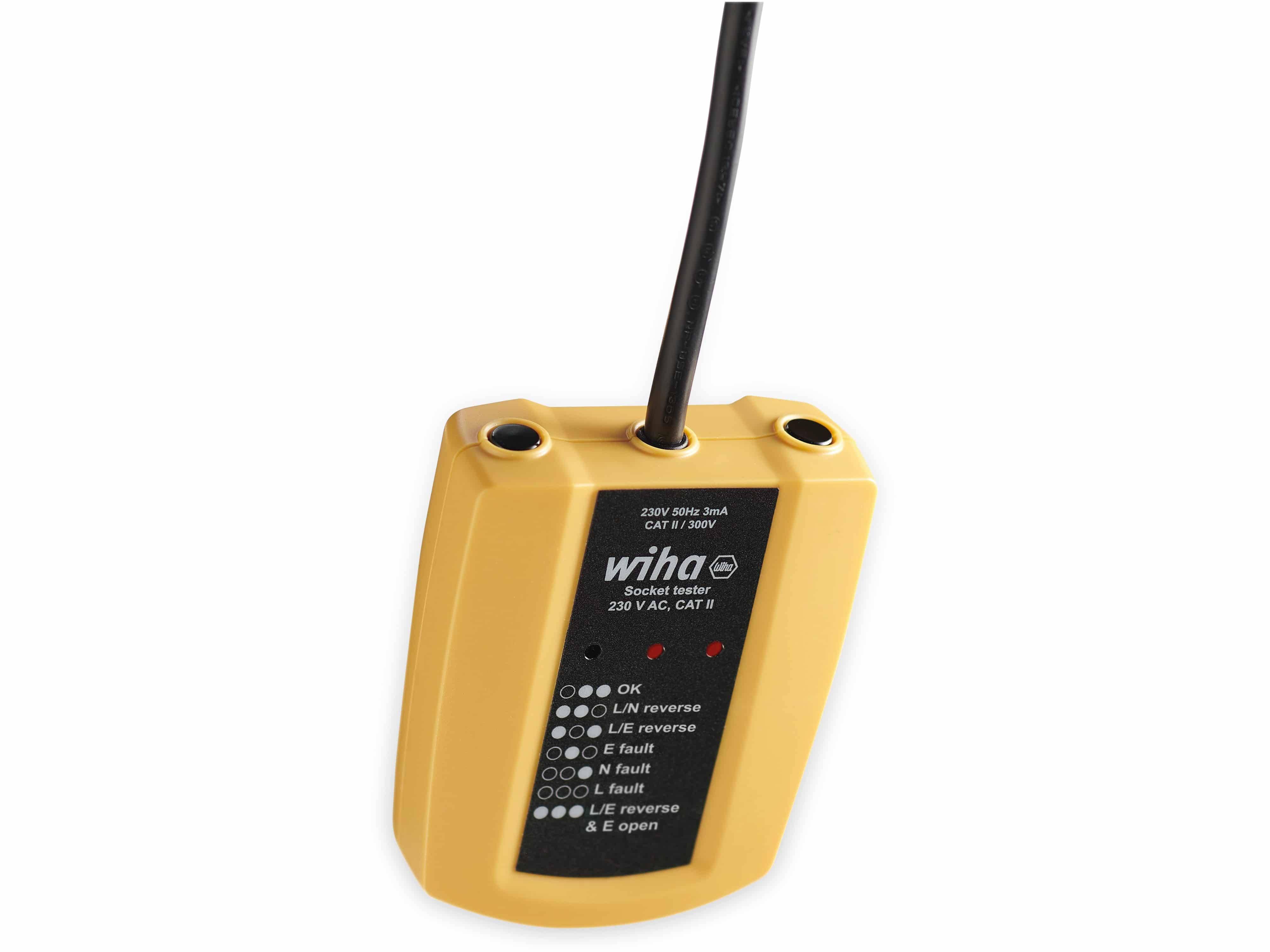 WIHA Steckdosentester 230 V AC, SB25561
