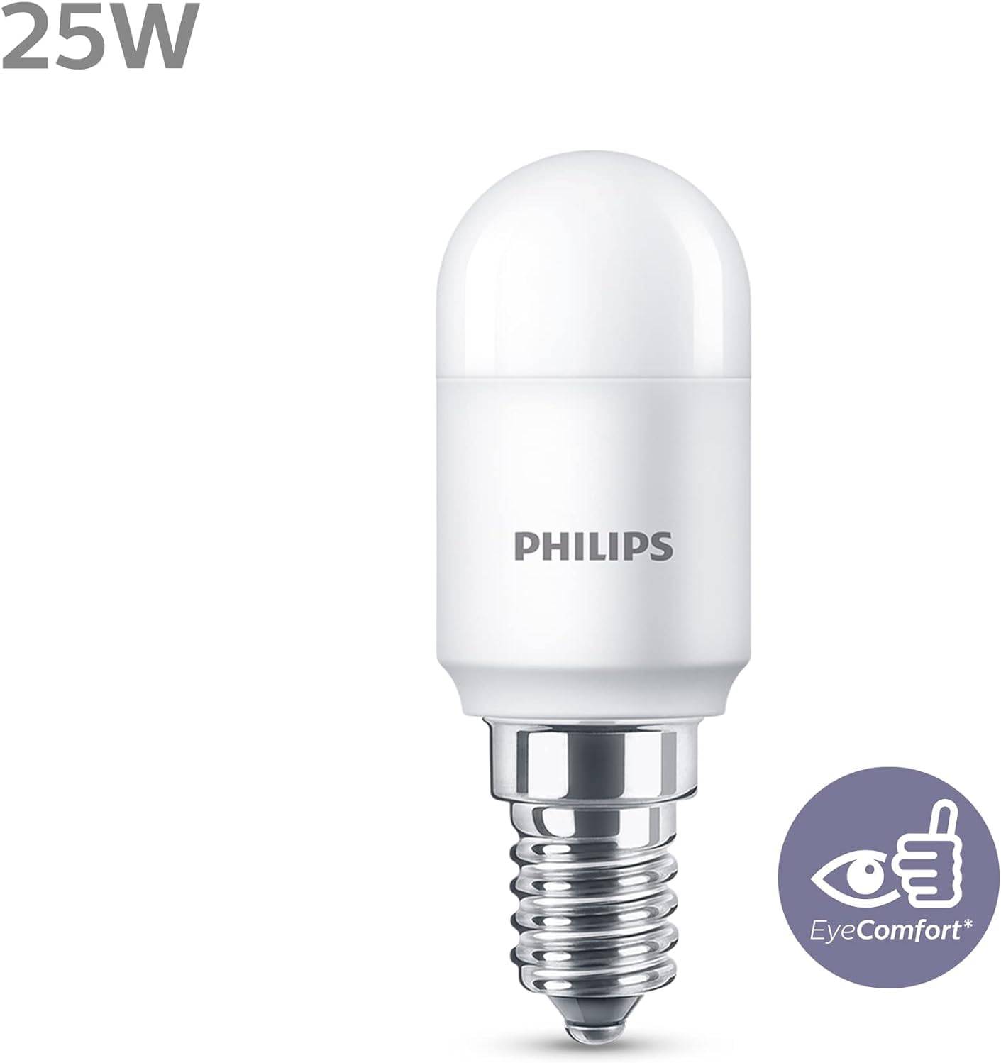 Philips LED CorePro E14 T25 Röhrenform 3,2W = 25W Kühlschranklampe 250lm Warmweiß 2700K