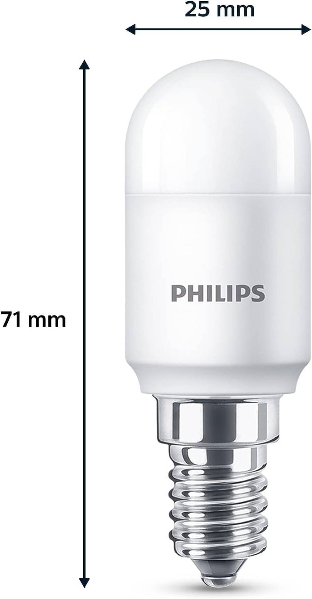 Philips LED CorePro E14 T25 Röhrenform 3,2W = 25W Kühlschranklampe 250lm Warmweiß 2700K