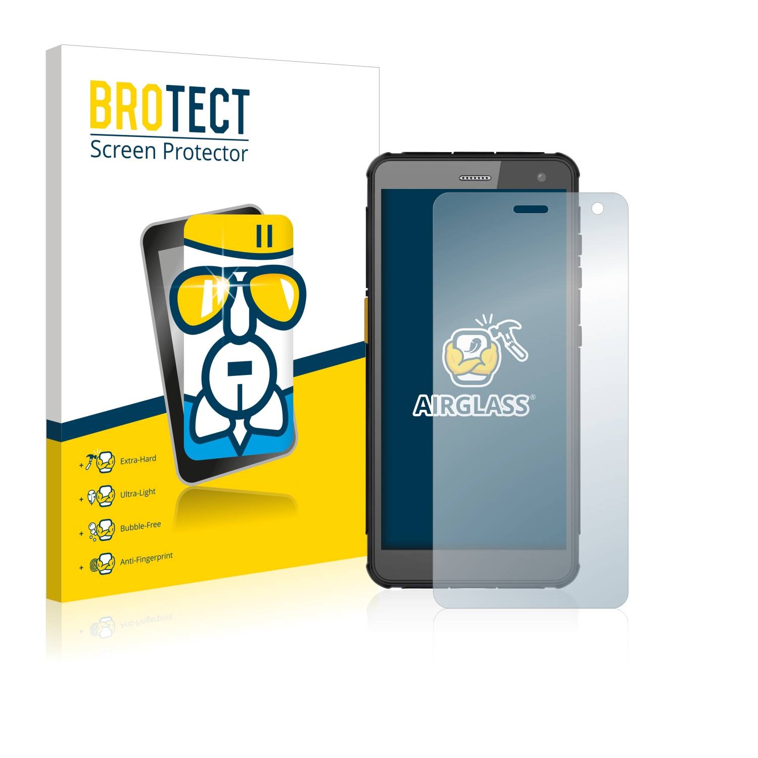 BROTECT AirGlass Schutzglas Folie für i.safe