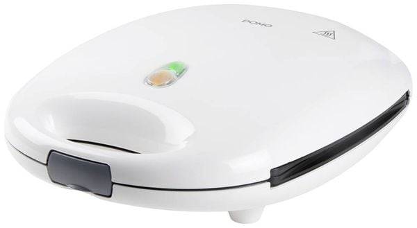 DOMO Sandwich-Toaster Antihaftbeschichtung Weiß