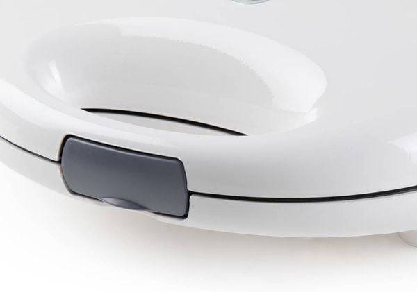 DOMO Sandwich-Toaster Antihaftbeschichtung Weiß