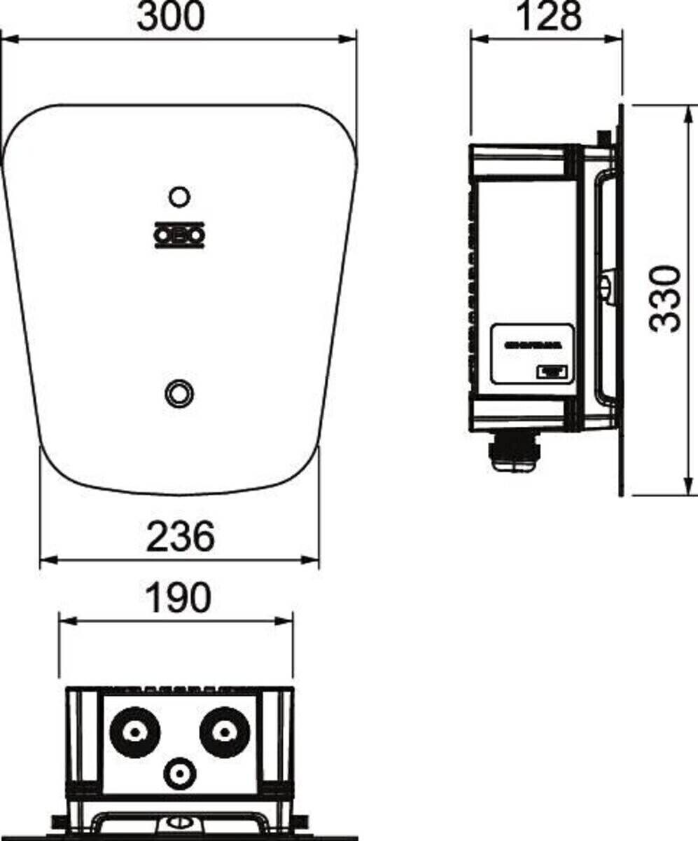 OBO Bettermann Wallbox WB AC BL