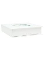 Deknudt S66DJ4, Weiß, Photo box, Leder, Kunstleder, 130 mm, 130 mm, 3,3 cm