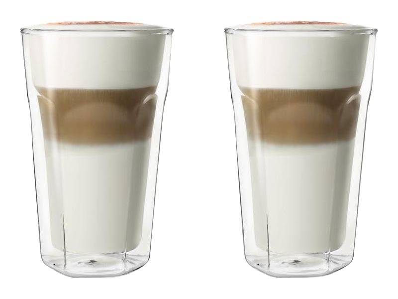Leopold Vienna - Latte Macchiato-Glass - Grösse 8.6 cm diameter - Höhe 13.3 cm - 280 ml (Packung mit 2)