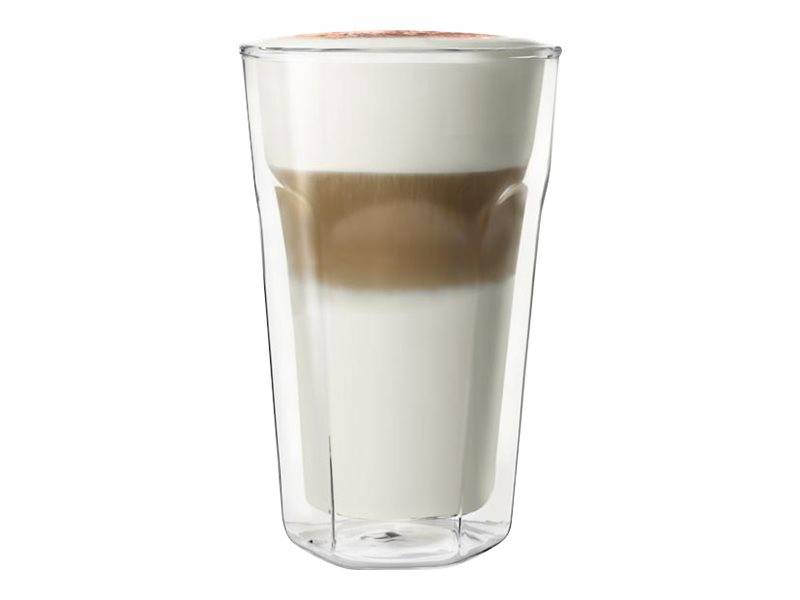 Leopold Vienna - Latte Macchiato-Glass - Grösse 8.6 cm diameter - Höhe 13.3 cm - 280 ml (Packung mit 2)