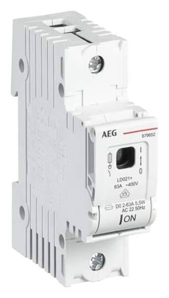 AEG Busch-Jäger Sicherungslasttrennschalter LD021+ D02 1 polig 63A