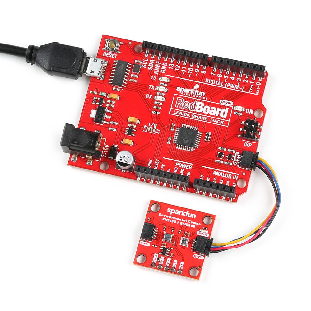 SparkFun Environmental Combo Breakout - ENS160/BME280 (Qwiic) SEN-22858
