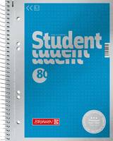 Brunnen 1067157, Monochromatisch, Blau, A5, 80 Blätter, Glänzend, 90 g/m²