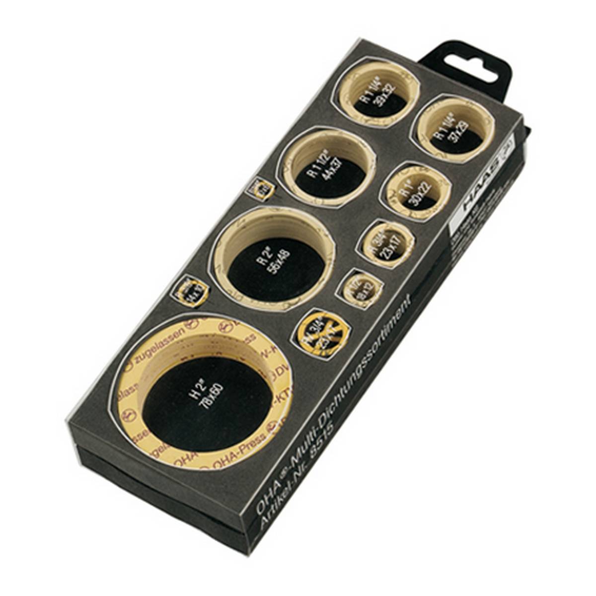 Haas OHA Multi-Dichtungsblock, 230-teilig.