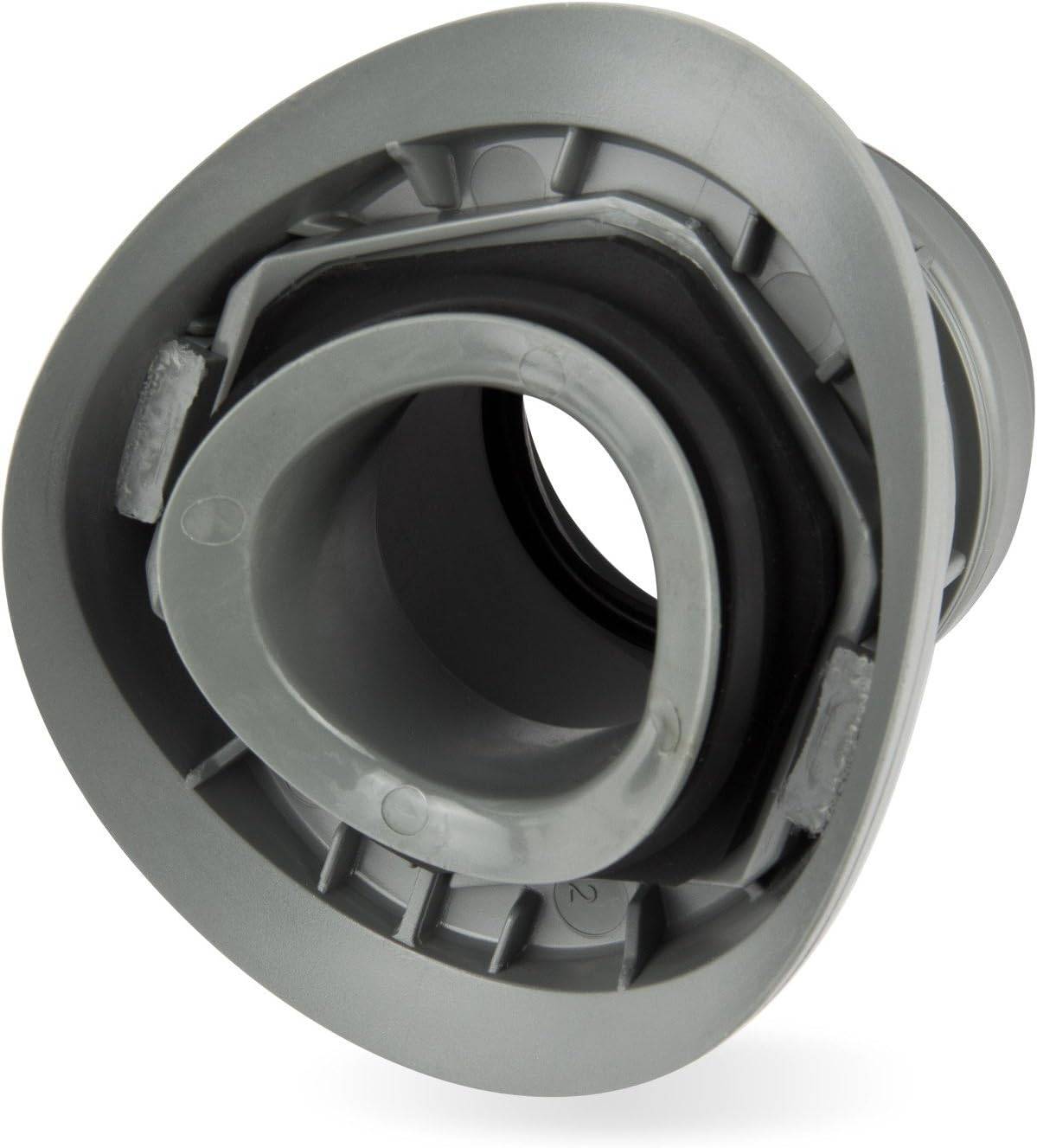 Haas OHA-EASY-FIX Anschlussstutzen Design "Isabel" DN 110/50, für nachträgliche Anbindung DN 50.