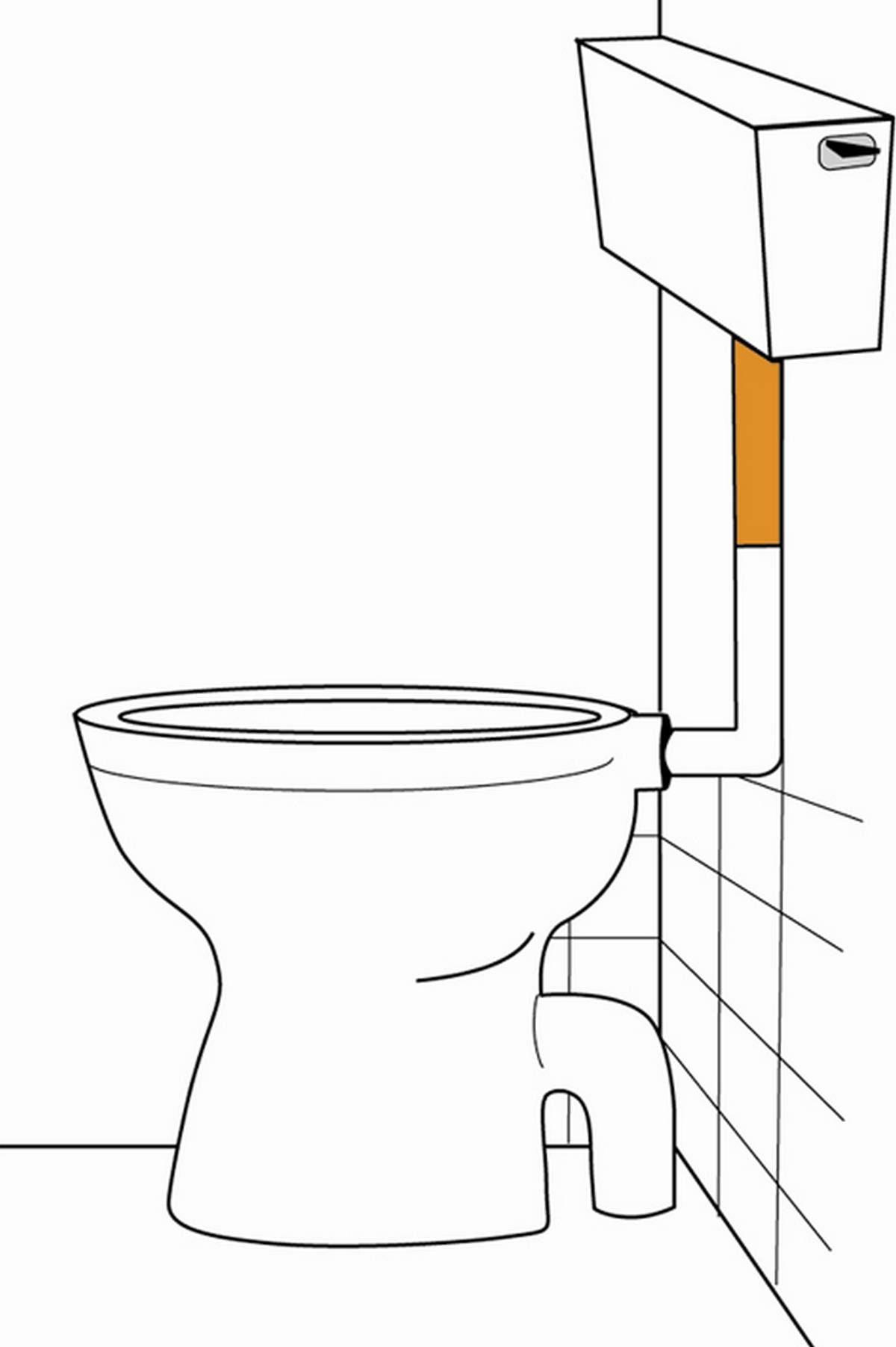 Haas Spülrohrverlängerung 300mm, mit Muffe