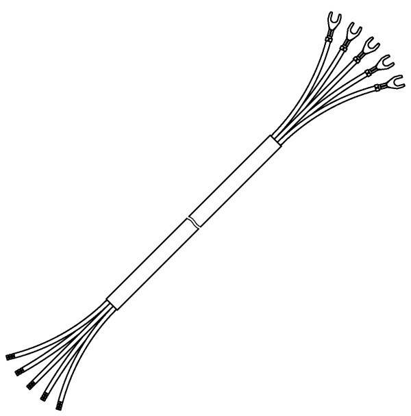 Pollmann Herdanschlußleitung HAL 5G/2,5 A/G 2M