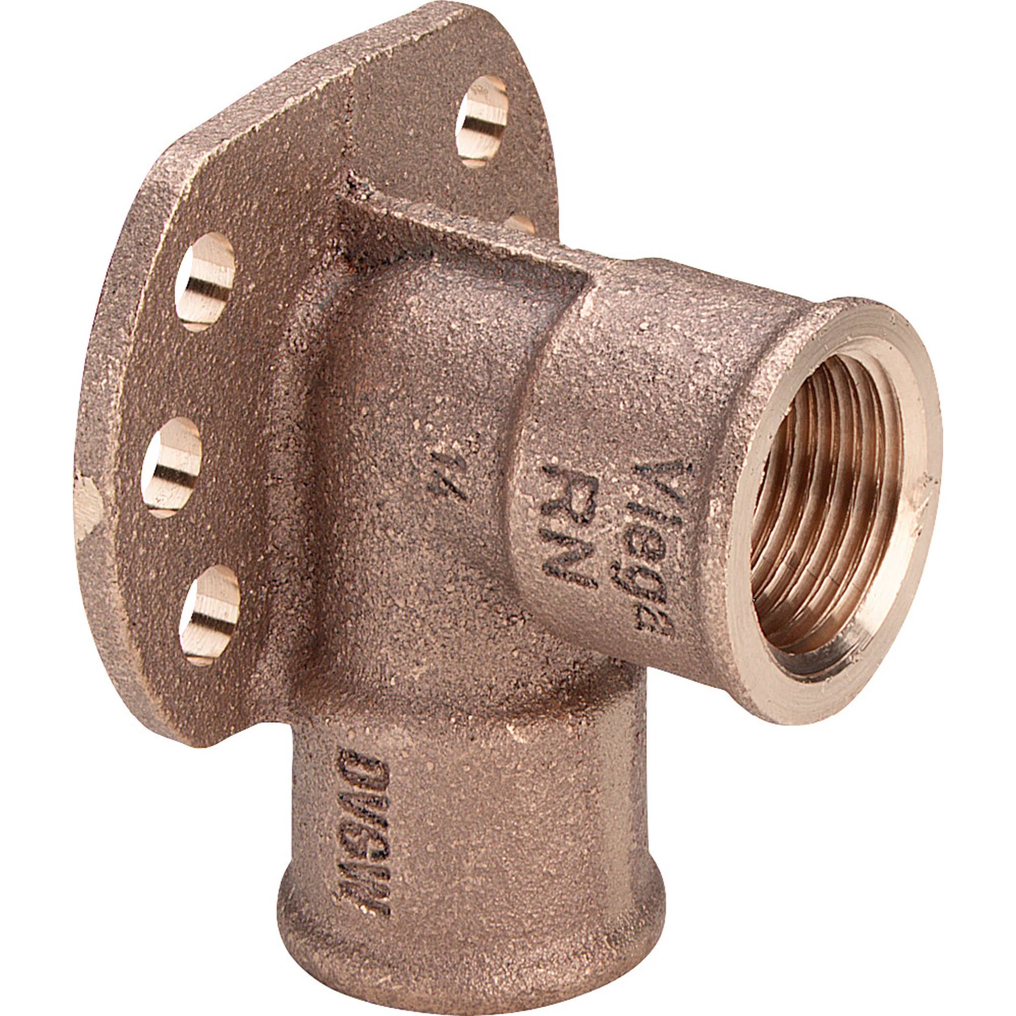Viega Wandscheibe 3471 in Rp 1/2 Rotguss, 1 Stk.