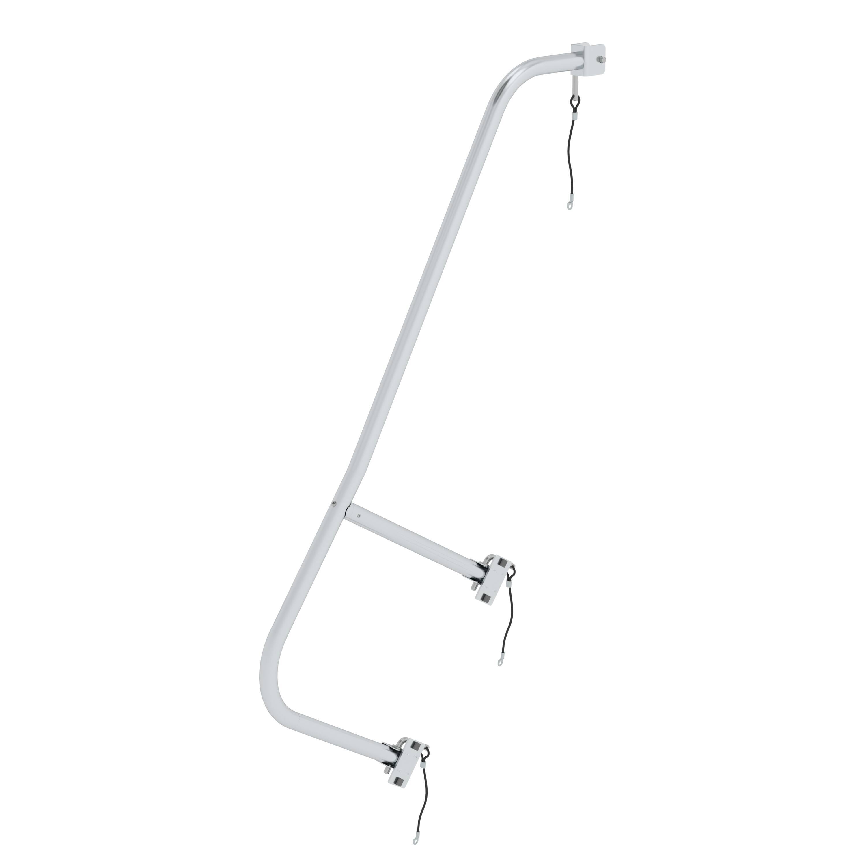 Munk Handlauf steckbar links Podesttreppe 5-6-stufig