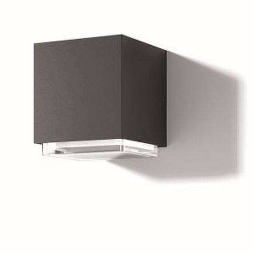 CMD LED-Wandleuchte 1x10W 9030 230V 120x120x132mm 3000K anthrazit IP65