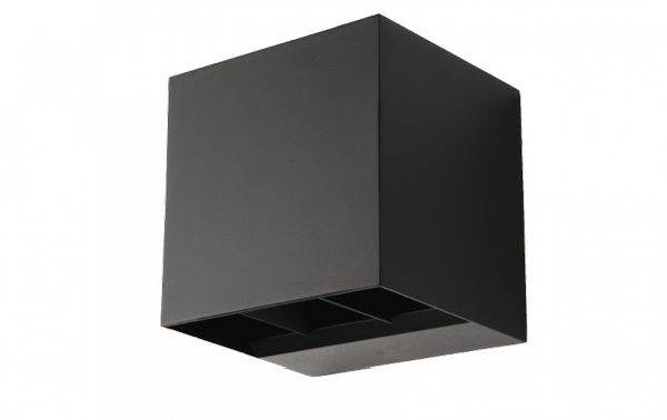 SG-Leuchten LED-Wandleuchte LB25 Artes 8W 340lm 3000K schwarz
