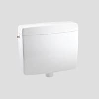 SANIT Spülkasten nova (6-9L) tiefhängend mit Eckventil weiß