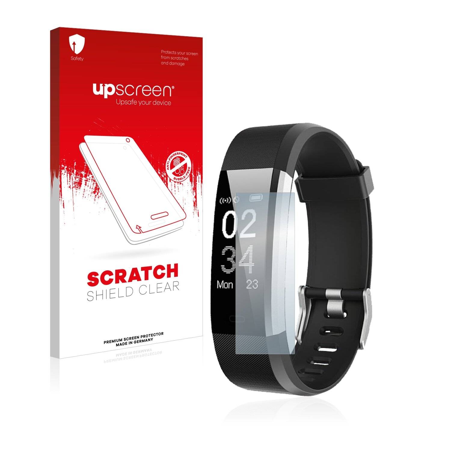 upscreen Scratch Shield Clear Premium Displayschutzfolie für Aisirer ID115