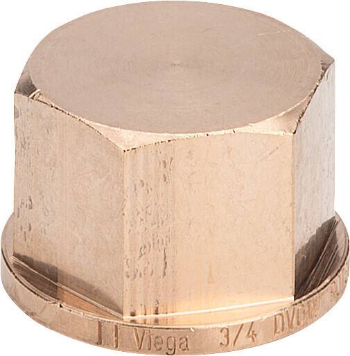 Kappe Rotguss 3/8 Viega