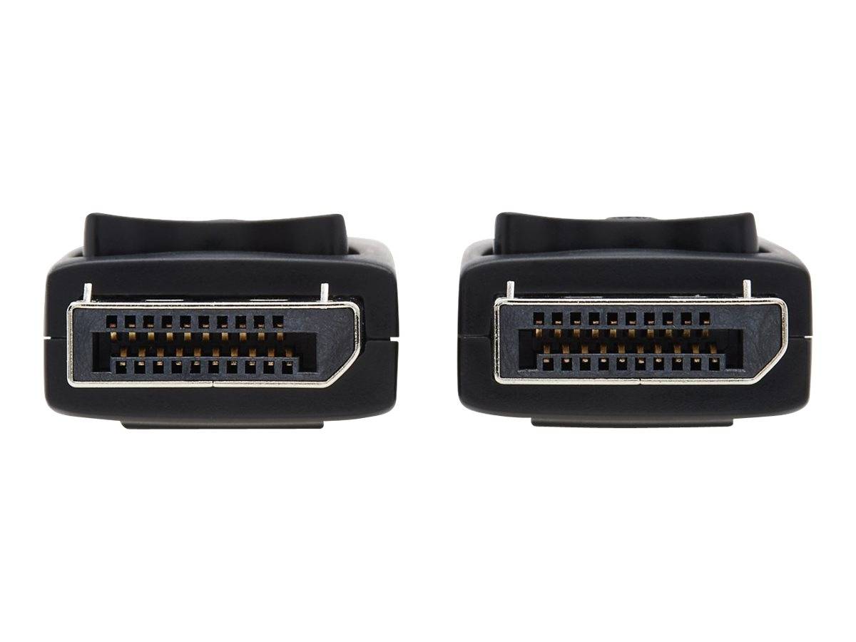 Zwei schwarze HDMI-Kabelstecker nebeneinander auf weißem Hintergrund gezeigt.