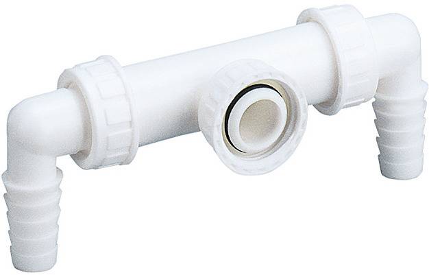 Dallmer Waschgeräte-Doppelanschluss für Waschgeräte-Siphon HL 400 1