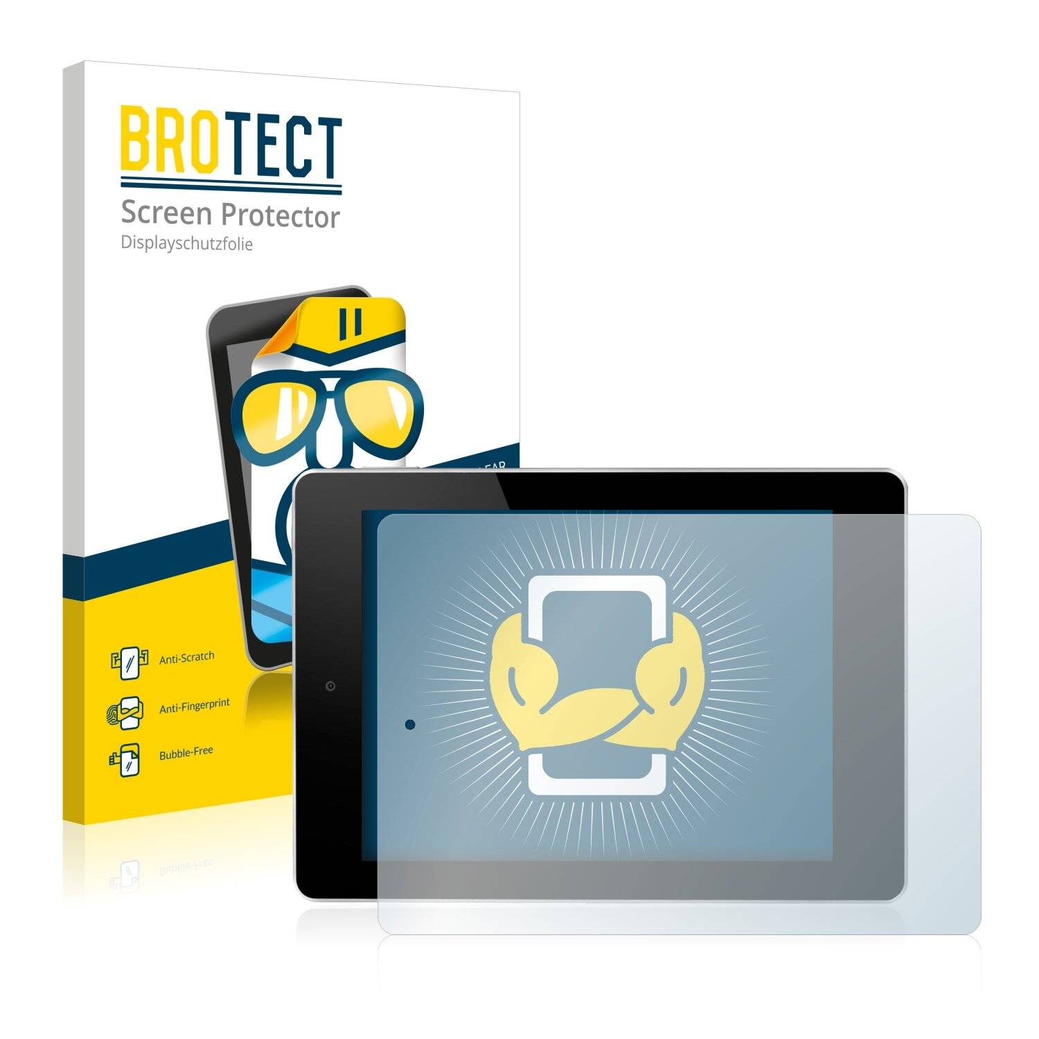 2x BROTECT HD-Clear Displayschutzfolie für Acer Iconia Tab