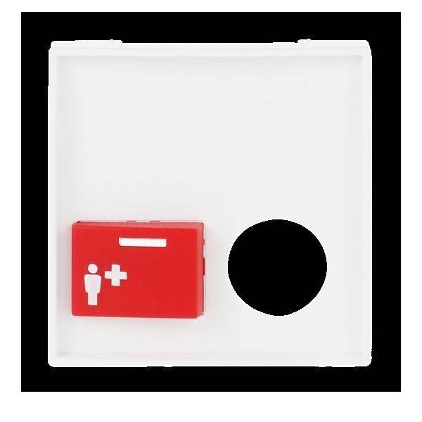 Busch-Jaeger Zentralscheibe studioweiß 2548-022 B-84