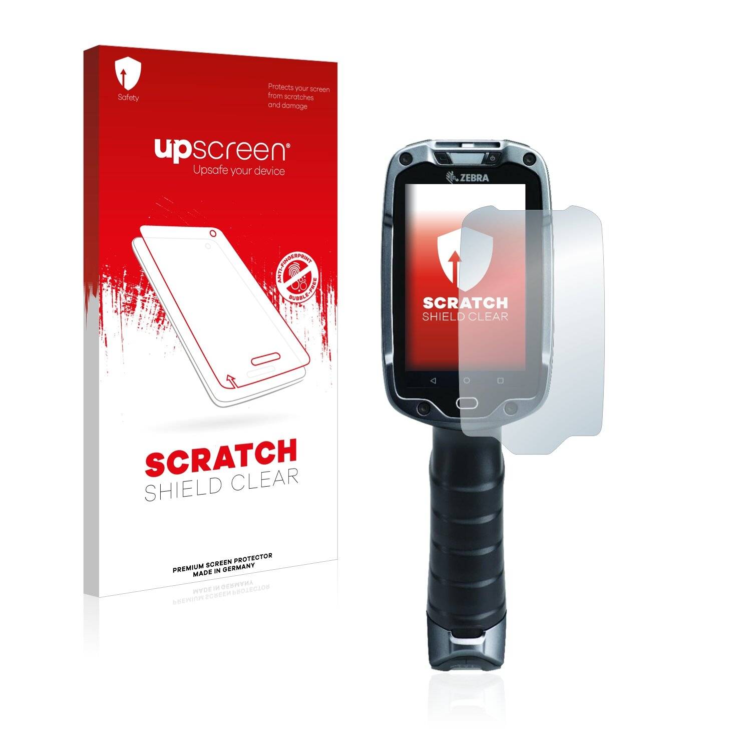 upscreen Scratch Shield Clear Premium Displayschutzfolie für Zebra