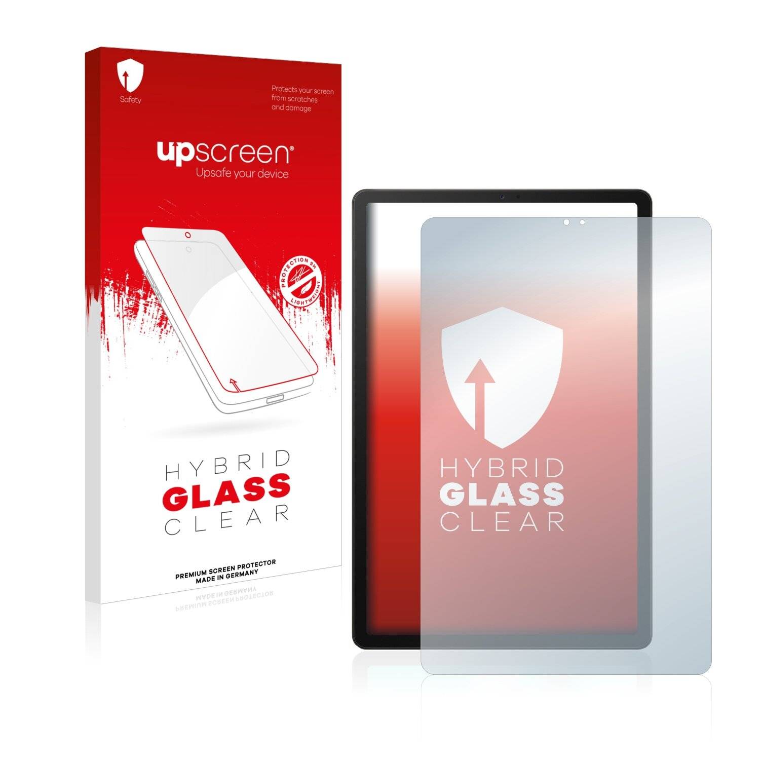 upscreen Hybrid Glass Clear Premium Schutzglas Folie für Samsung Galaxy Tab S5e LTE