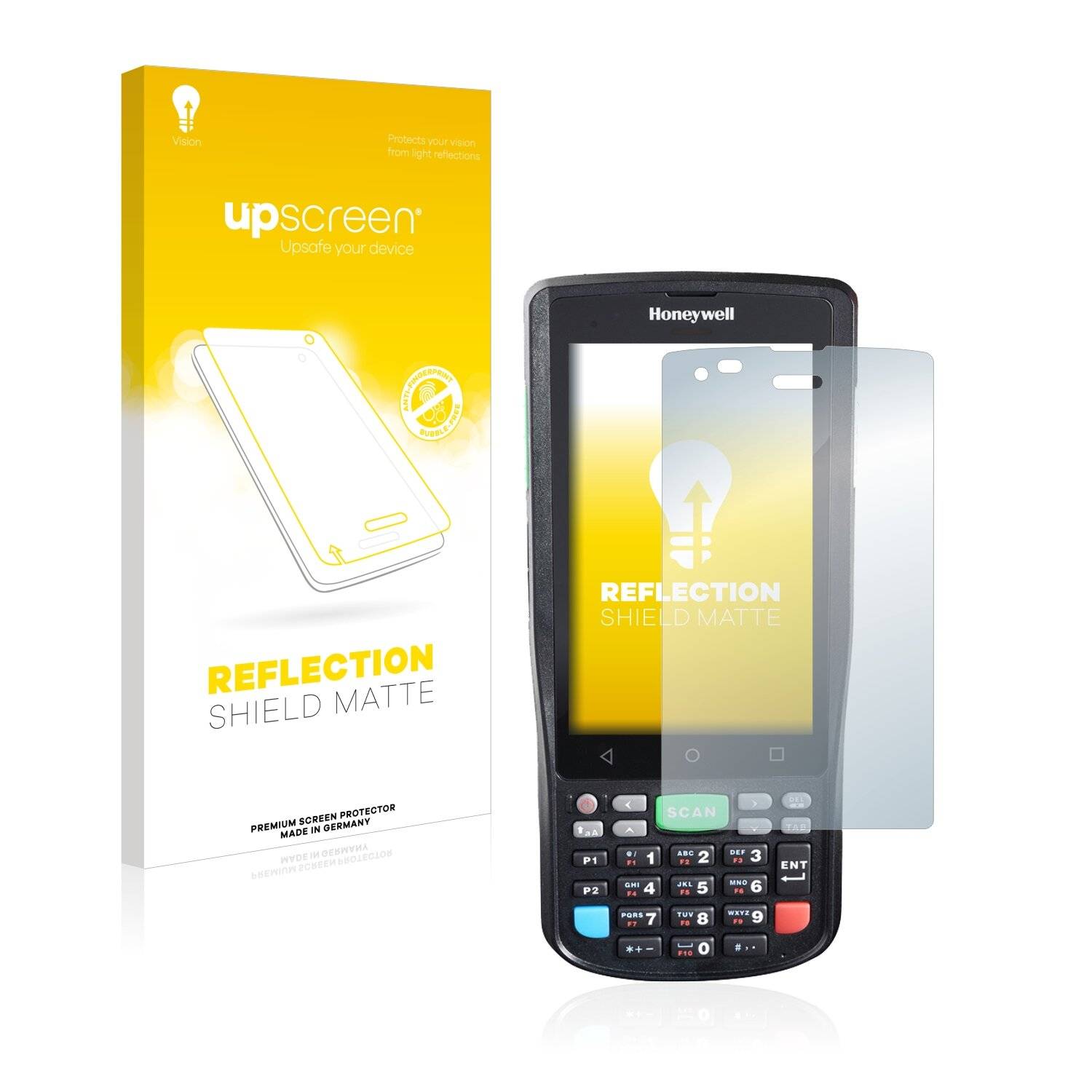 upscreen Reflection Shield Matte Premium Displayschutzfolie für Honeywell ScanPal