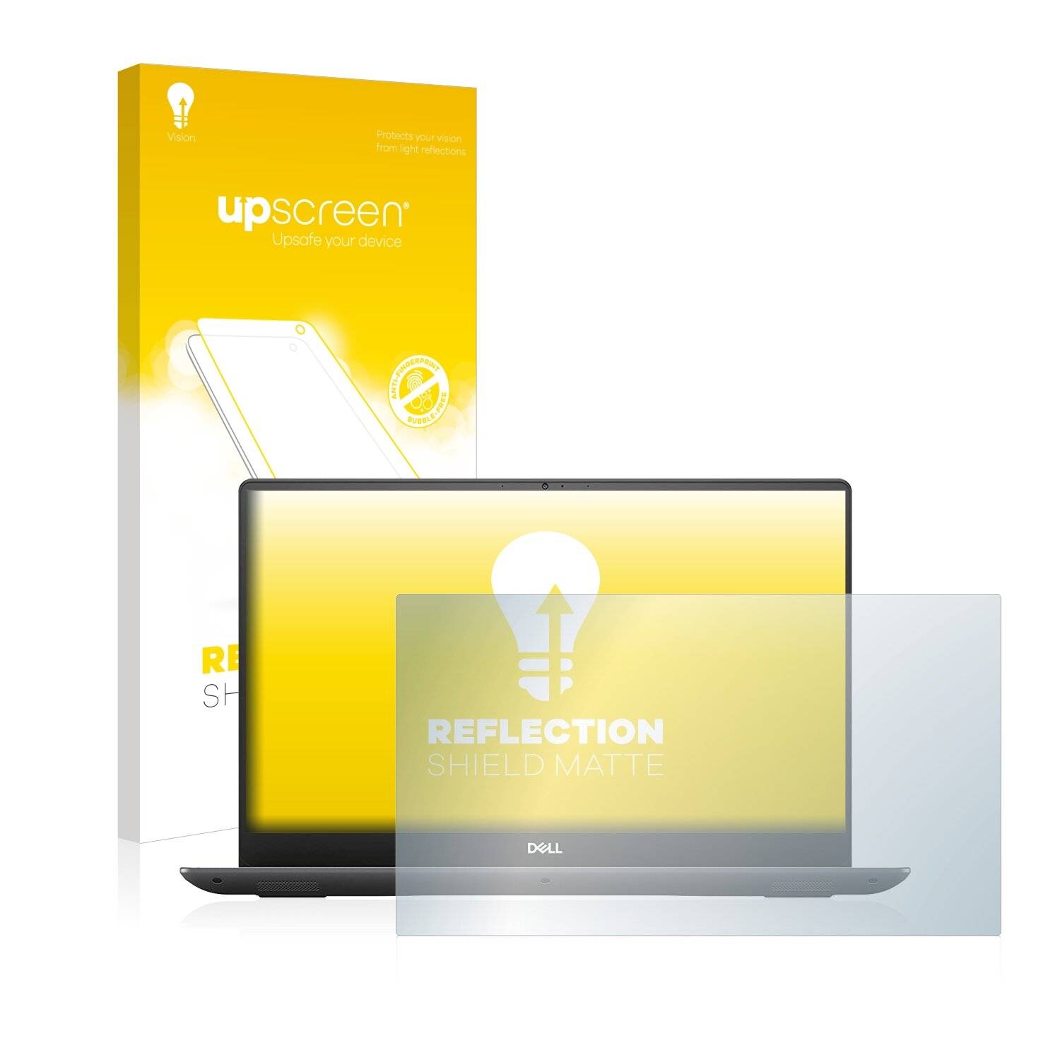 upscreen Reflection Shield Matte Premium Displayschutzfolie für Dell XPS 15 7590