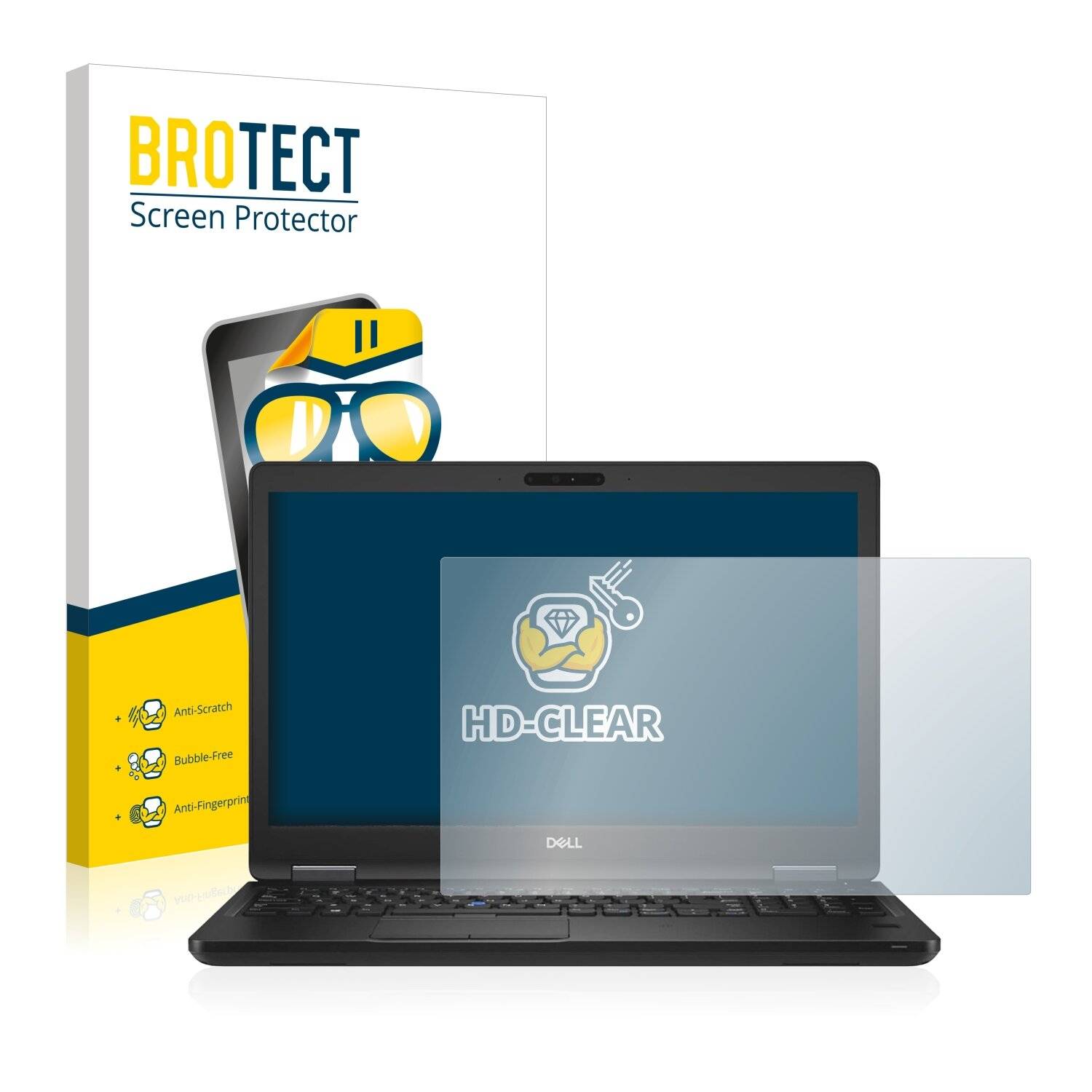BROTECT HD-Clear Displayschutzfolie für Dell Latitude