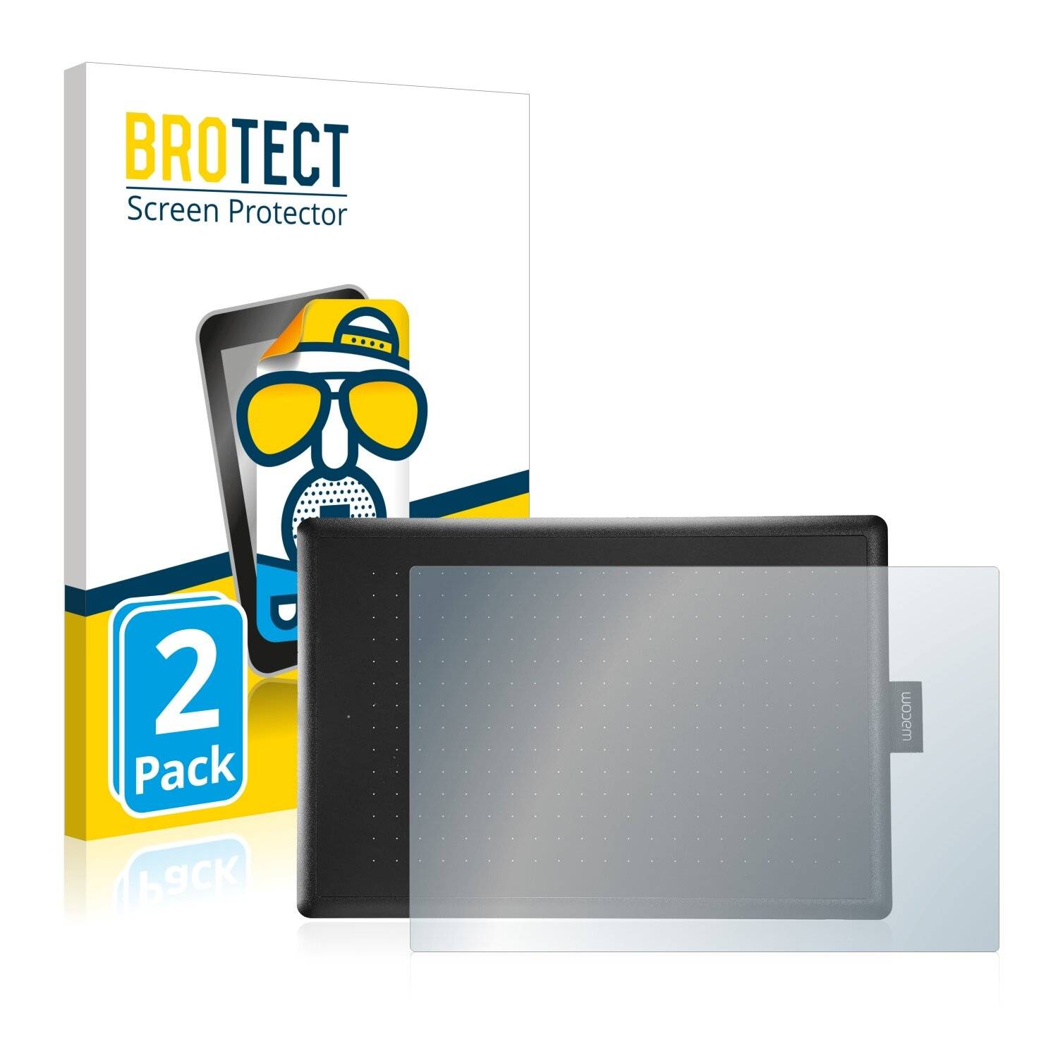 2x BROTECT Matte Displayschutzfolie für Wacom One Medium - Entspiegelt,