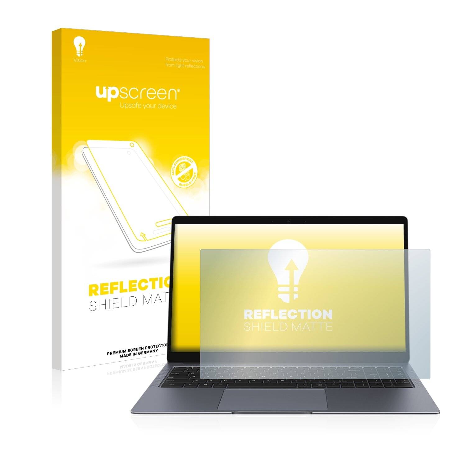 upscreen Reflection Shield Matte Premium Displayschutzfolie für Chuwi LapBook