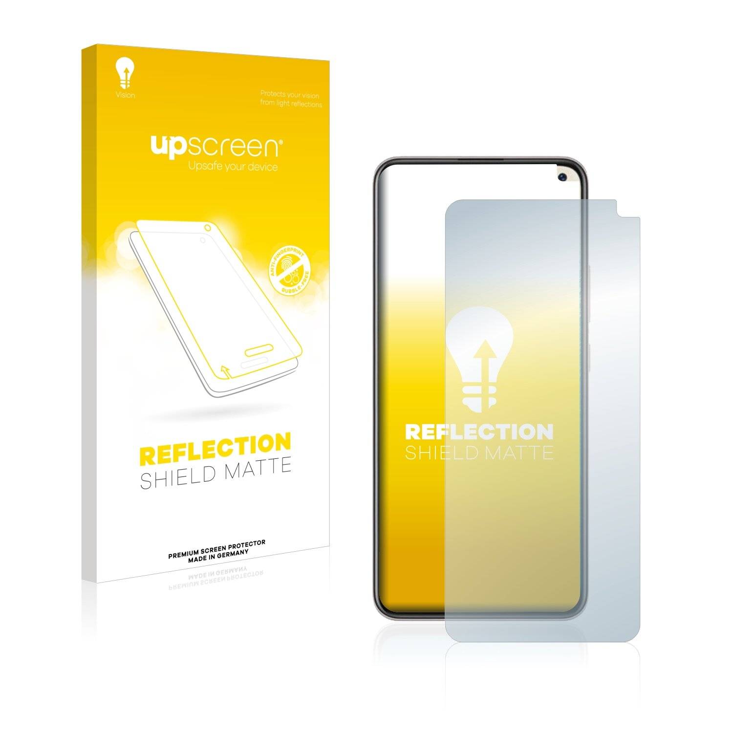 upscreen Reflection Shield Matte Premium Displayschutzfolie für Vivo